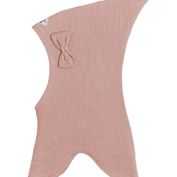 Racing Kids Elefanthue - 2-lags - Dusty Rose m. Sløjfe