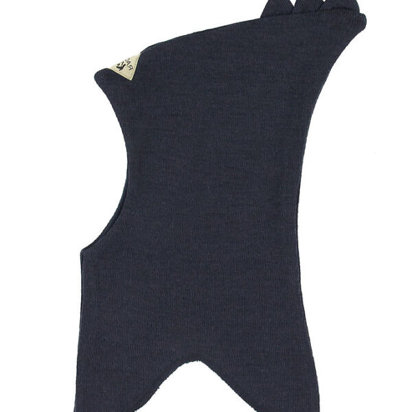 Racing Kids Elefanthue - Uld/Bomuld - 2-lags - Navy m. Dinosaur