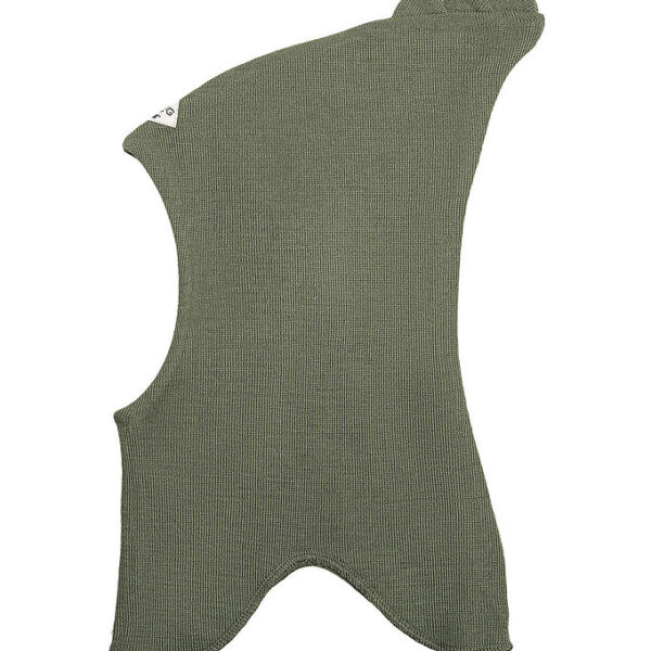 Racing Kids Elefanthue - Uld/bomuld - 2-lags - Dark Seagrass