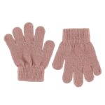 Racing Kids Handsker - Strik - Uld - Dusty Rose
