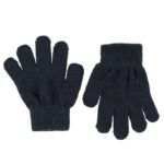 Racing Kids Handsker - Strik - Uld - Navy