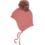 Racing Kids Hue - Uld/Bomuld - Old Rose m. Kvast