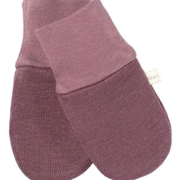 Racing Kids Luffer - Uld/Bomuld - 2-lags - Dusty Purple