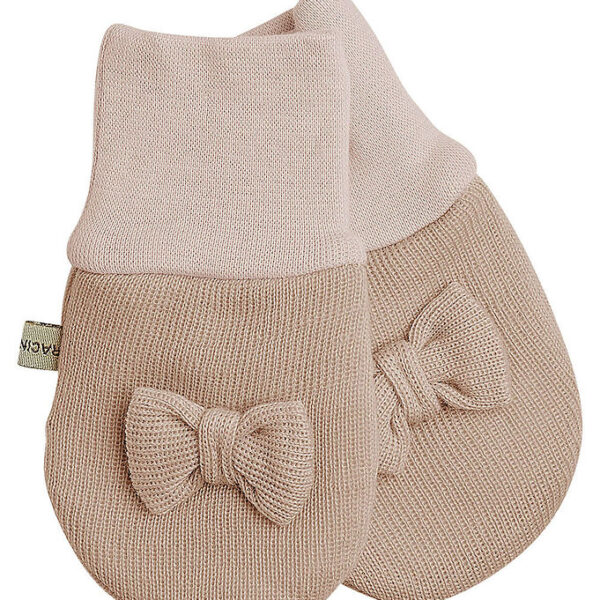 Racing Kids Luffer - Uld/Bomuld - Rose Mushroom m. Sløjfe