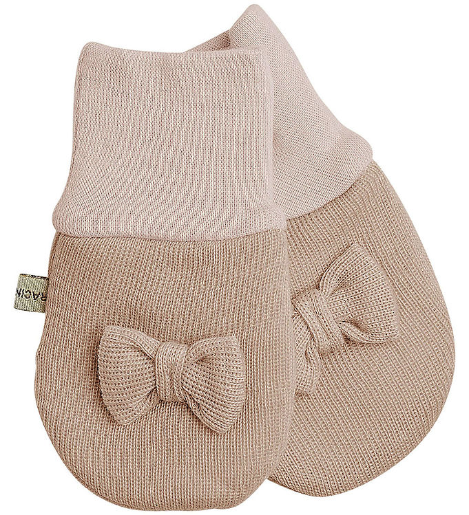 Racing Kids Luffer - Uld/Bomuld - Rose Mushroom m. Sløjfe