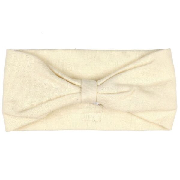Racing Kids Pandebånd - Creme m. Sløjfe