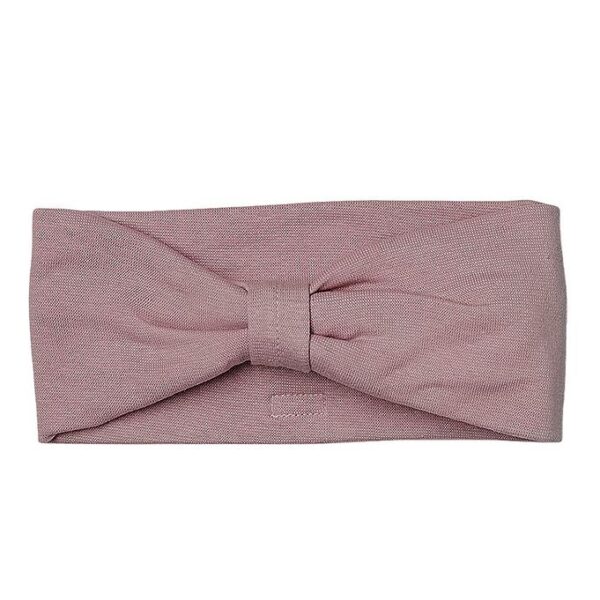 Racing Kids Pandebånd m. Sløjfe - 2-lags - Dusty Rose