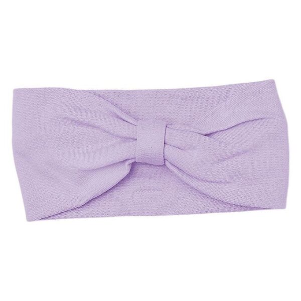 Racing Kids Pandebånd m. Sløjfe - 2-lags - Lavender
