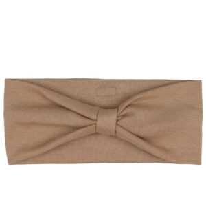 Racing Kids Pandebånd m. Sløjfe - 2-lags - Lysebrun
