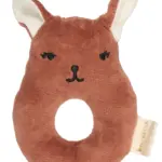 Rattle - Bunny - Ash Rose