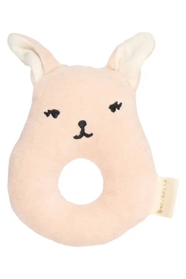 Rattle - Bunny - Peach Whip