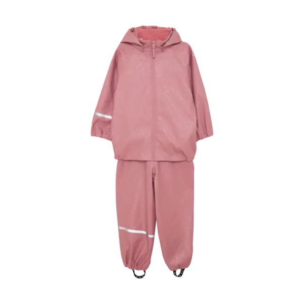 Regnsæt m. Glitter Print - Nostalgia Rose - 120