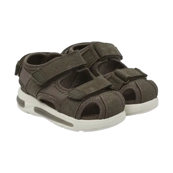 Sandal Velcro m. Lys - Morel - 28 Sandal Velcro m. Lys - Morel - 28