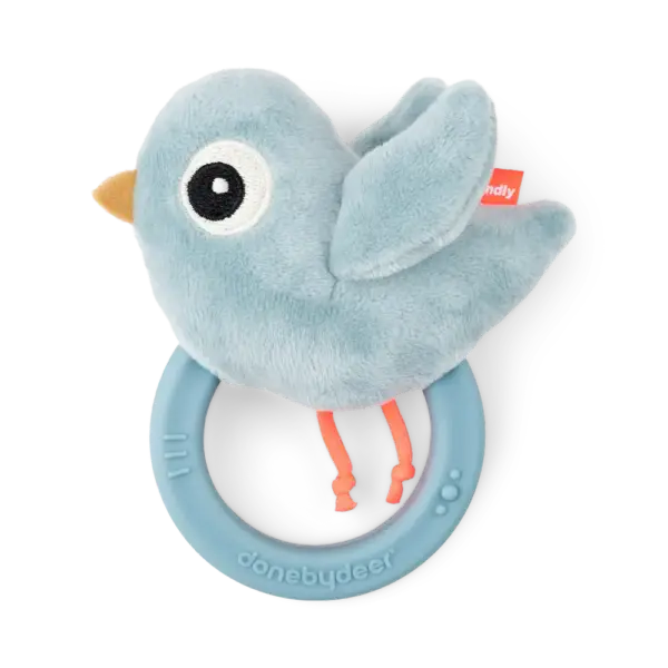 Sanserangle m/bidering Birdee - Blå Sanserangle m/bidering Birdee - Blå