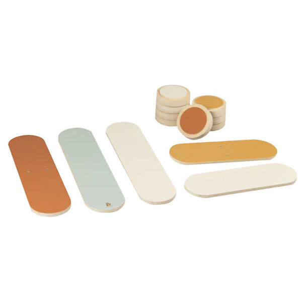 Sebra Balancebane - Træ - Multifarvet