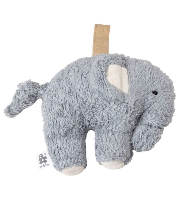 Sebra Bamse - Elefant - 14 cm - Dusty Blue