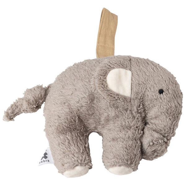 Sebra Bamse - Elefant - 14 cm - Grå