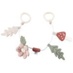 Sebra Barnevognskæde - Blade/Svamp/ Blomst