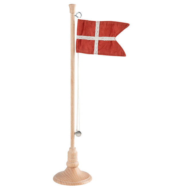 Sebra Bordflag - Træ - 28 cm - Dannebrog Sebra Bordflag - Træ - 28 cm - Dannebrog
