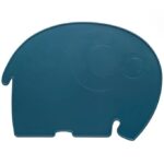 Sebra Dækkeserviet - Silikone - Fanto - Nordic Blue