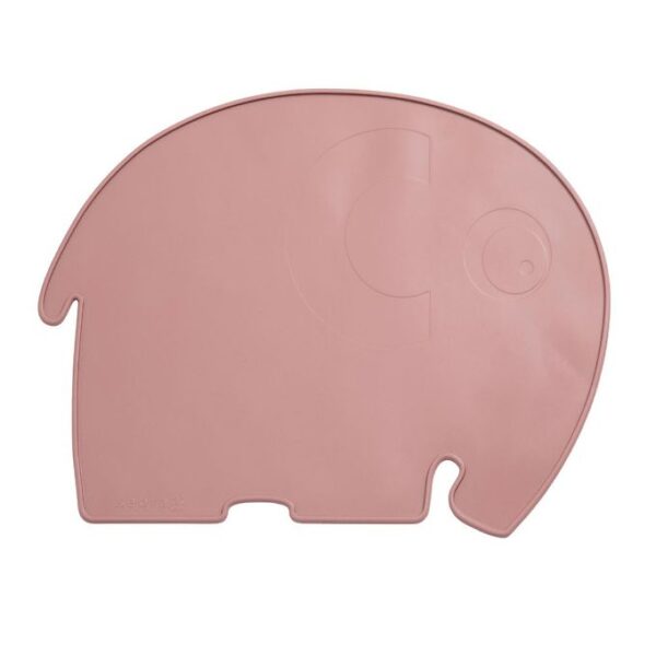 Sebra Dækkeserviet - Silikone - Rustic Plum Elefant