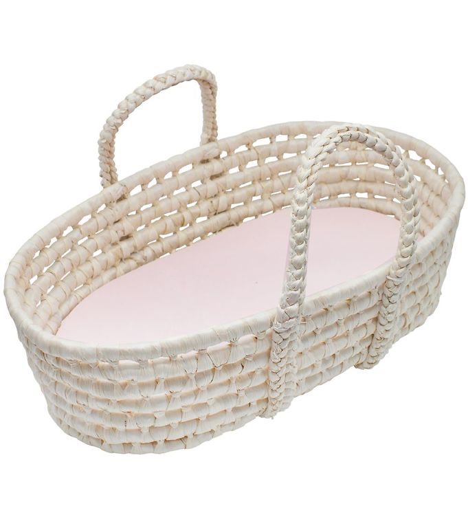 Sebra Dukkelift - Moseskurv - Sunset Pink Sebra Dukkelift - Moseskurv - Sunset Pink