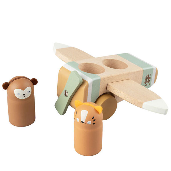 Sebra Flyvemaskine - Træ - Wildlife