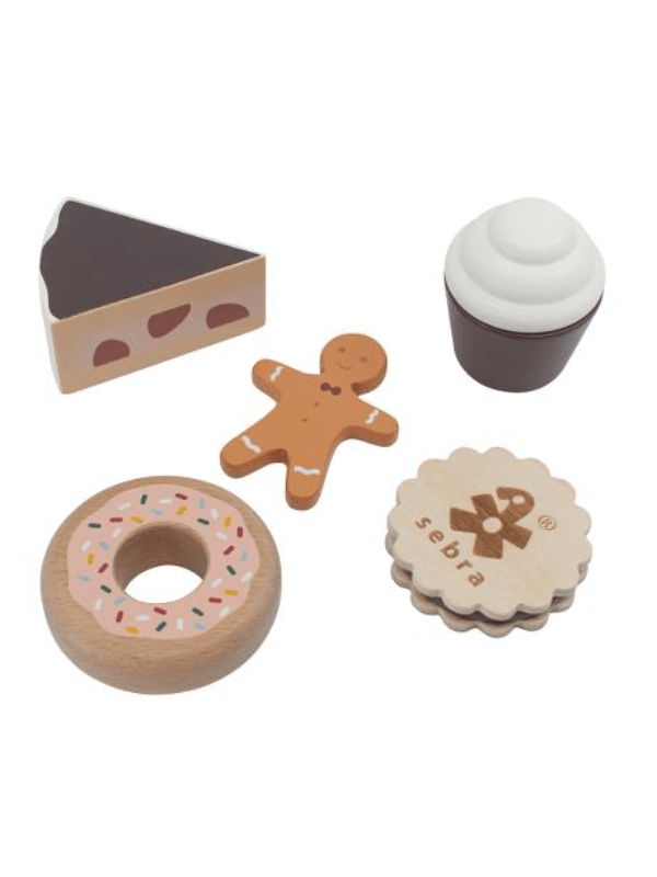 Sebra Food, Kager Og Småkager I Træ - Legekammeraten.dk Sebra Food, Kager Og Småkager I Træ - Legekammeraten.dk