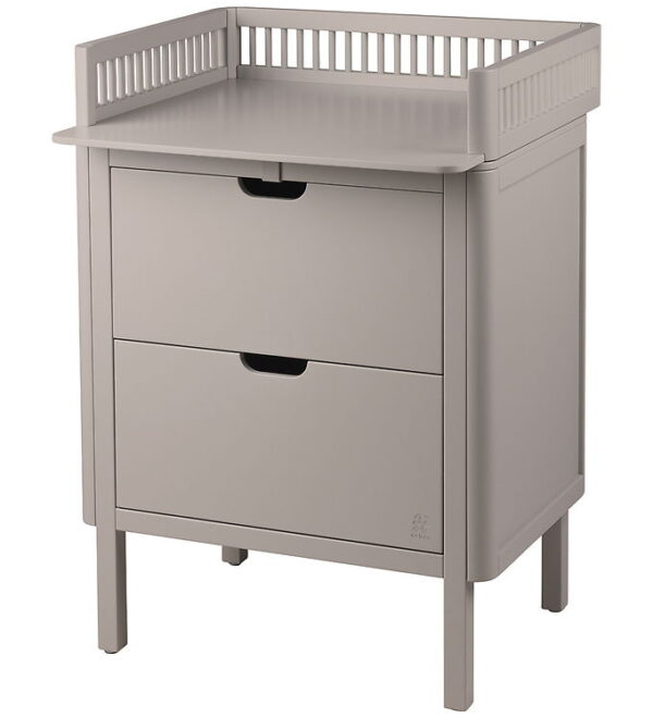 Sebra Puslebord m. Skuffer - Jetty Beige