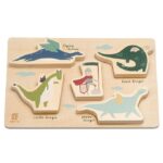 Sebra Puslespil - Træ - Dragon Tales