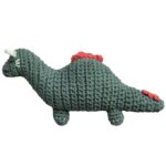 Sebra Rangle - Hæklet - Drage - Grøn