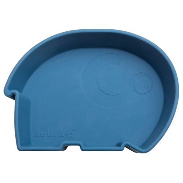 Sebra Skål - Silikone - Fanto - Nordic Blue