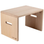 Sebra Skammel - 23,5x23,5x36 - Træ