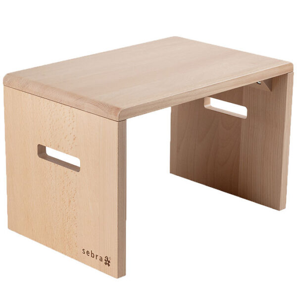 Sebra Skammel - 23,5x23,5x36 - Træ