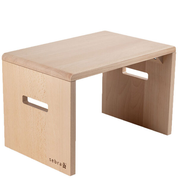 Sebra Skammel - 23,5x23,5x36 - Træ