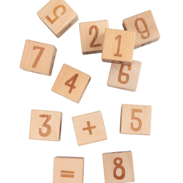 Sebra Stableklodser - Talklodser - 12 stk. - Træ