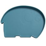 Sebra Tallerken - Silikone - Fanto - Vintage Blue