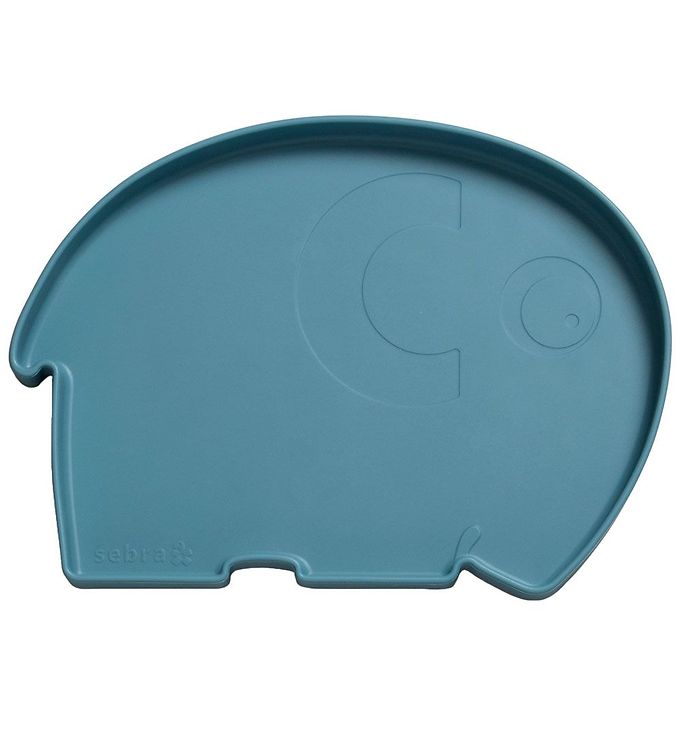 Sebra Tallerken - Silikone - Fanto - Vintage Blue Sebra Tallerken - Silikone - Fanto - Vintage Blue