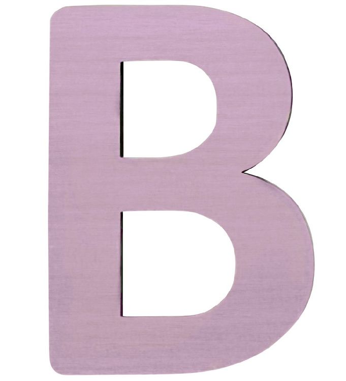 Sebra Træbogstaver - B - Pastel Pige Sebra Træbogstaver - B - Pastel Pige