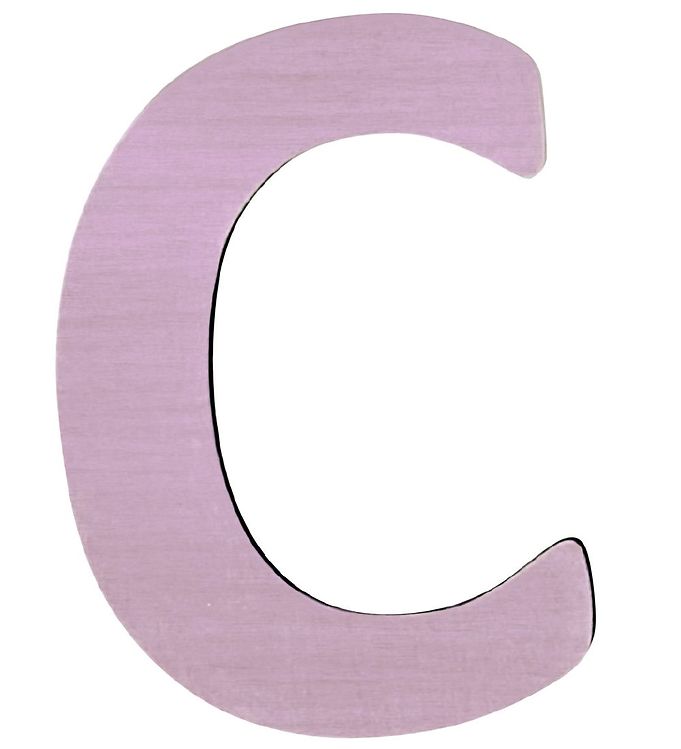 Sebra Træbogstaver - C - Pastel Pige Sebra Træbogstaver - C - Pastel Pige