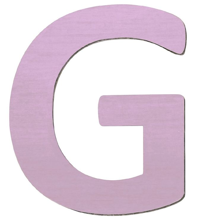 Sebra Træbogstaver - G - Pastel Pige Sebra Træbogstaver - G - Pastel Pige