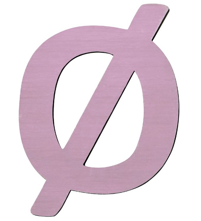 Sebra Træbogstaver - Ø - Pastel Pige Sebra Træbogstaver - Ø - Pastel Pige