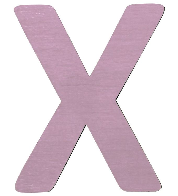 Sebra Træbogstaver - X - Pastel Pige Sebra Træbogstaver - X - Pastel Pige