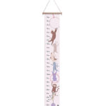 Sebra Vægdekoration - Højdemåler - Teeny Toes