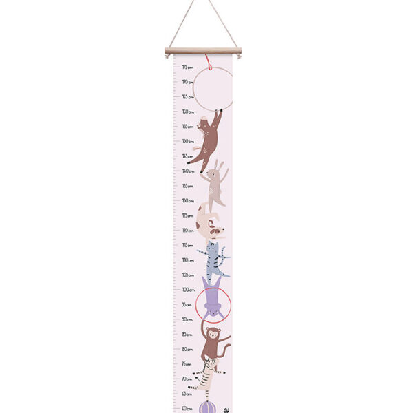 Sebra Vægdekoration - Højdemåler - Teeny Toes