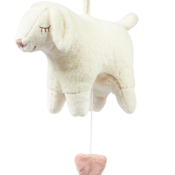 Senger Naturwelt Bamse m. Musik - Får - 23 cm - Off White