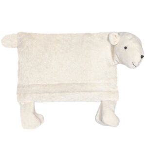 Senger Naturwelt Pude - Stone Pine Bear - 45x30 cm - Hvid