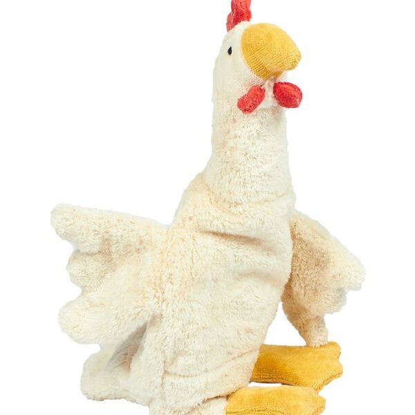 Senger Naturwelt Varmepude - Lille - 39 cm - Høne - Hvid