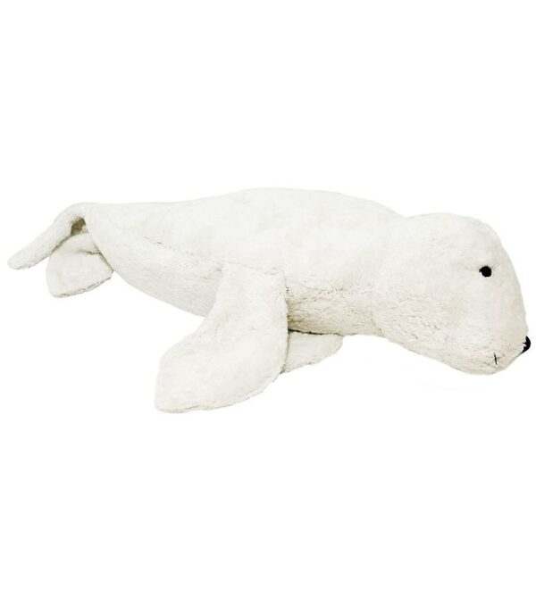 Senger Naturwelt Varmepude - Stor - 63 cm - Sæl - Hvid