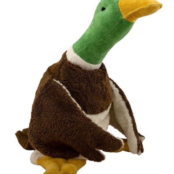 Senger Naturwelt Varmepude - Stor - 75 cm - And - Brun/Hvid/Grøn